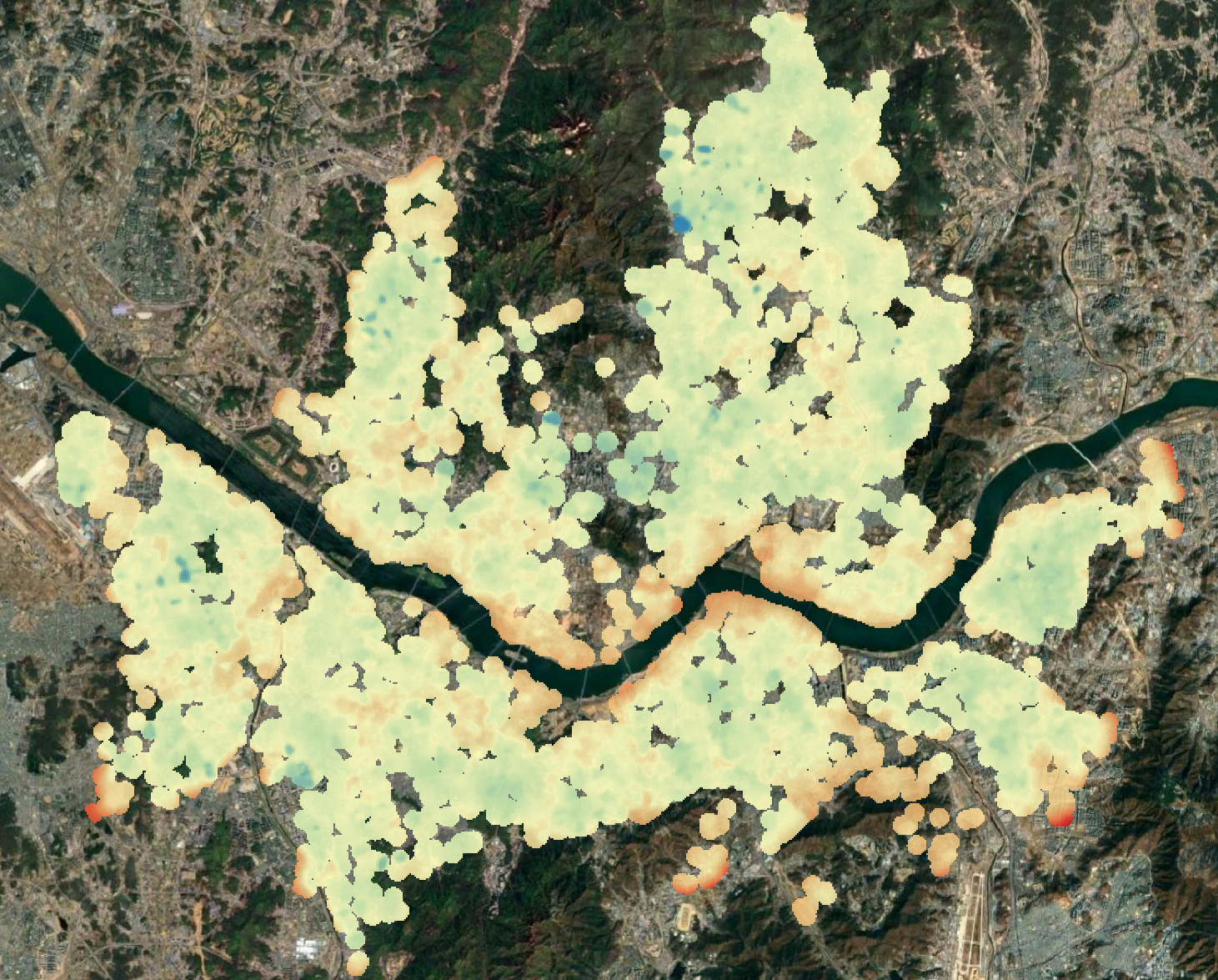 Real estate analysis example with QueryGIS
